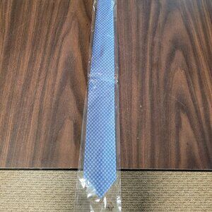 The Tie Bar Market Geos Light Blue Tie